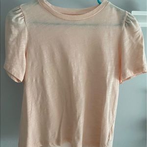 Aerie Light Pink/ peach t shirt